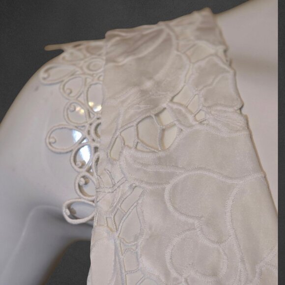 ANTONIO MELANI Lace Dress sz 8 Easter Spring Wedding Shower - Picture 7 of 9